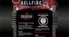 Desktop Screenshot of hellfire-band.de